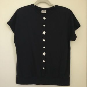 80’s short sleeve sweater shirt